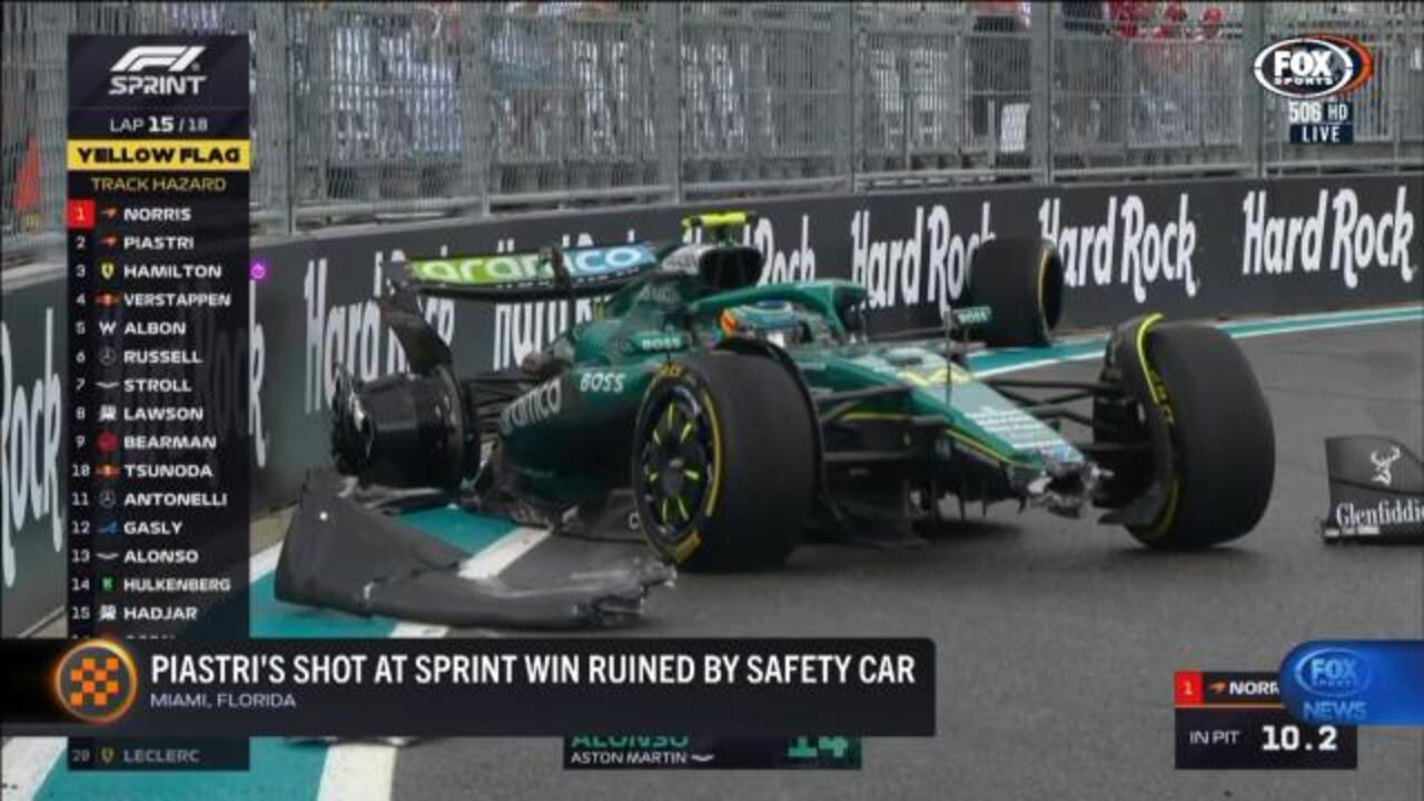 Safety car costs Piastri in wild sprint
