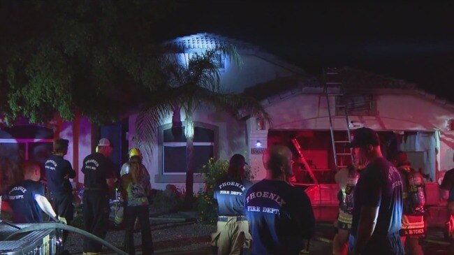 6 People Displaced After Double House Fire In North Phoenix | The ...