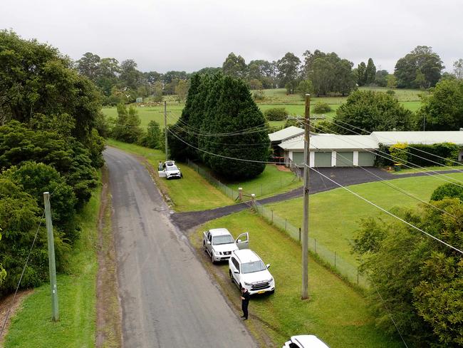 SYDNEY, AUSTRALIA - NewsWire Photos JANUARY 30, 2025: Derriwong Road in Dural near where a caravan was found that apparently contained explosives and antisemitic material.Picture: NewsWire / Damian Shaw