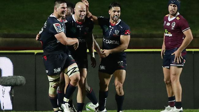 Rebels players will be playing more games in Sydney after last Friday’s clash at Brookvale Oval. (Photo by Mark Metcalfe/Getty Images)