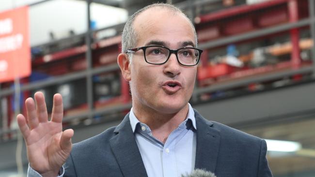 Education Minister James Merlino says the trial scheme would help show where curriculum on masculinity could be improved. Picture: David Crosling