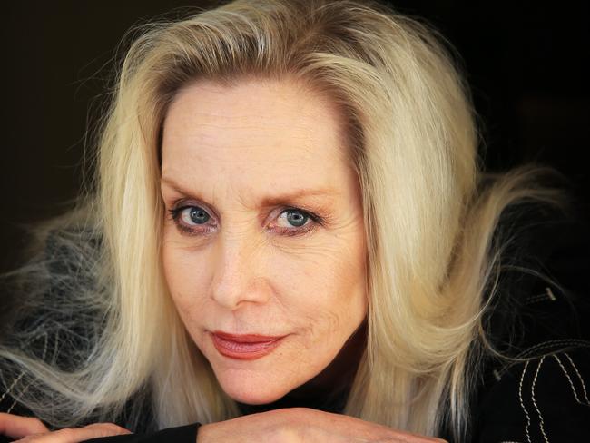 Cherie Currie from the 1970's all-girl rock band The Runaways pictured in Sydney ahead of her tour. Picture: Toby Zerna