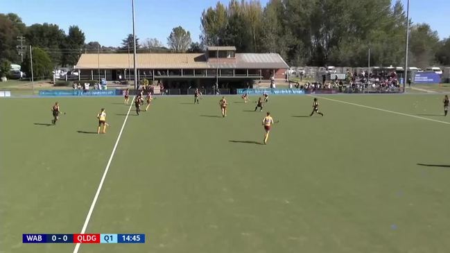 Replay: 2021 Australian Hockey Championships - Under 15 girls (WA Black v QLD Gold)