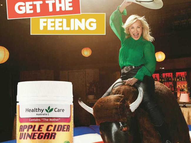 Nature’s Care vitamins, who did not respond for comment, used Kerri-Anne Kennerley to promote its products. Picture: Healthy Care/Facebook 