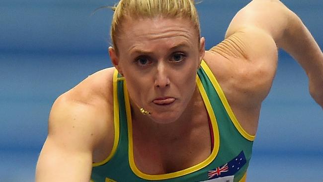 Hurdles queen Sally Pearson will race twice in Brisbane this month.