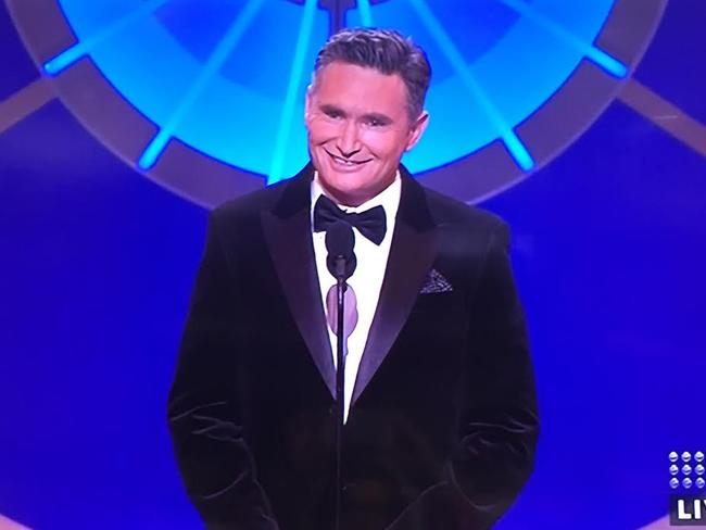 Hughes will host the Logies for the third time tonight.