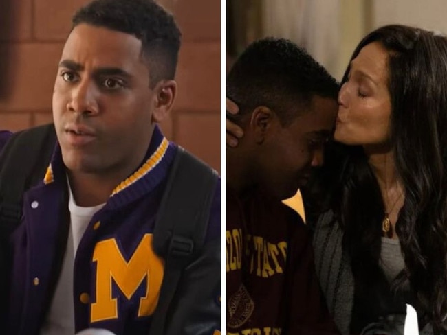 Jharrel Jerome and Jennifer Lopez in Unstoppable. Picture: Prime Video