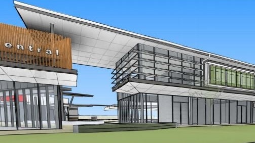 A concept image of the proposed new Joyner Centre at Youngs Crossing Rd. Image: DA Tracker/Moreton Bay Regional Council