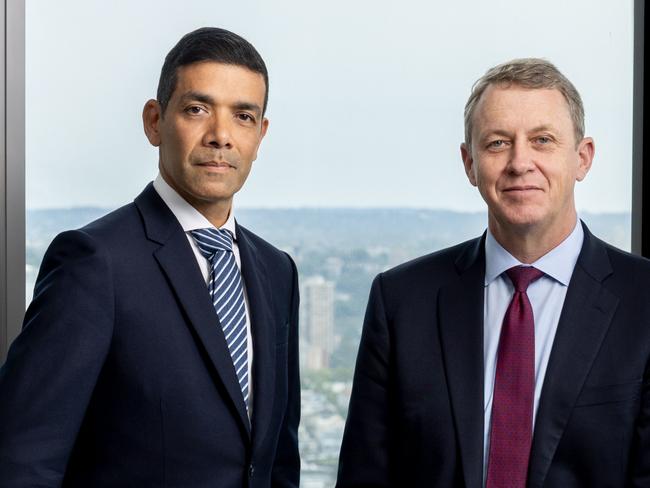 Marshall Baillieu, Partner and CEO of Rothschild & Co. Australia (on the right), and Alex Cartel, Head of Global Advisory, Rothschild & Co. Australia (on the left). Picture: Hero Shot Photography