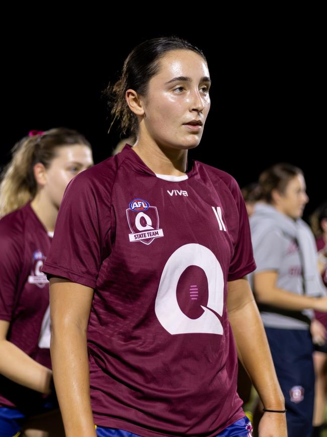 Bond University QAFLW player Ella Calleja. Picture: Supplied.