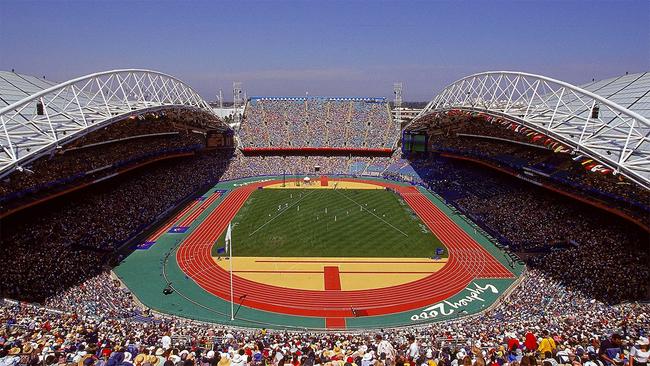 Sydney’s Accor Stadium, once the centrepiece of the Sydney Olympic Games. Picture: Austadiums