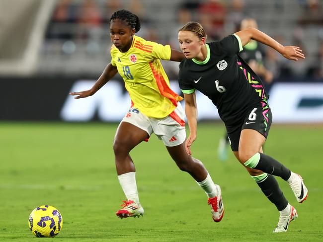 The Matildas’ struggles at the SheBelieves Cup have translated to a 20-year low in the world rankings. Picture: Getty Images