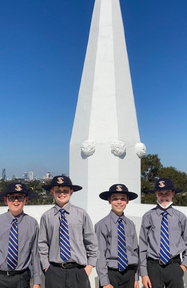 Year 5 Marist top performers were rewarded with a "Top of the tower'' tour.