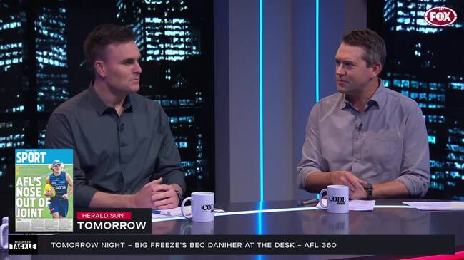 AFL puts Bailey Smith on notice