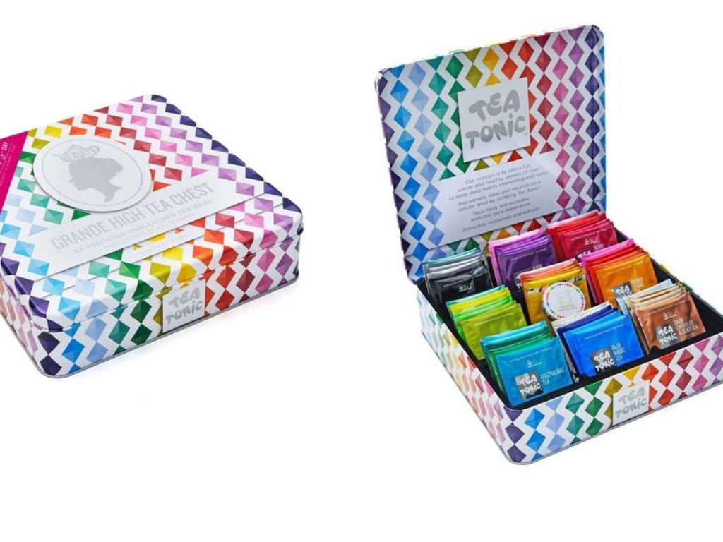 Tea Tonic Grande High Tea Chest of 63 Assorted Teabags. Picture: Myer.