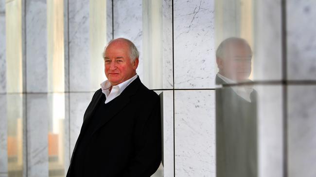 Property developer David Marriner outside of Parliament House in Canberra.