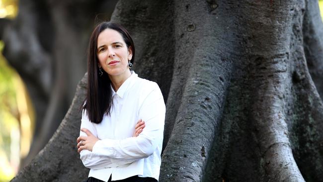 Finance Sector Union secretary Julia Angrisano is leading negotiations to enshrine the right to remote work with multiple banks. Hollie Adams/The Australian