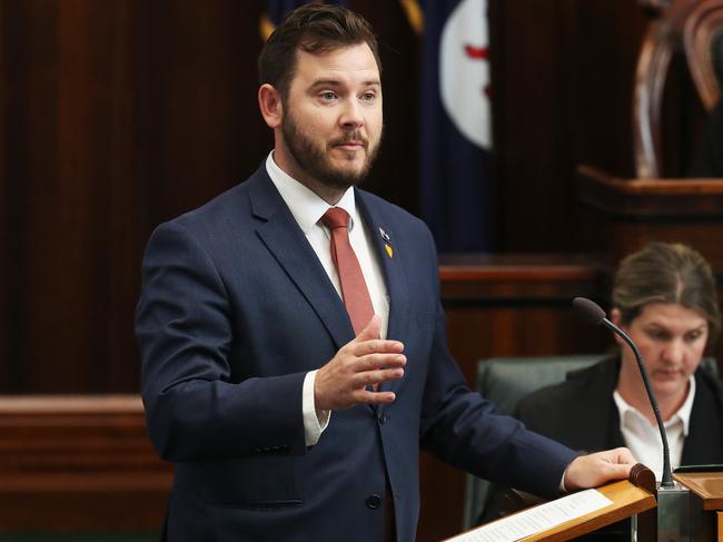 Minister Felix Ellis. Question time in the Tasmanian parliament. Picture: Nikki Davis-Jones