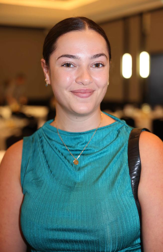 Isabel Murray at the Gold Coast Central Chamber of Commerce Economic Health Check Breakfast 2024 at Mantra on View Surfers Paradise for Gold Coast at Large. Picture: Portia Large