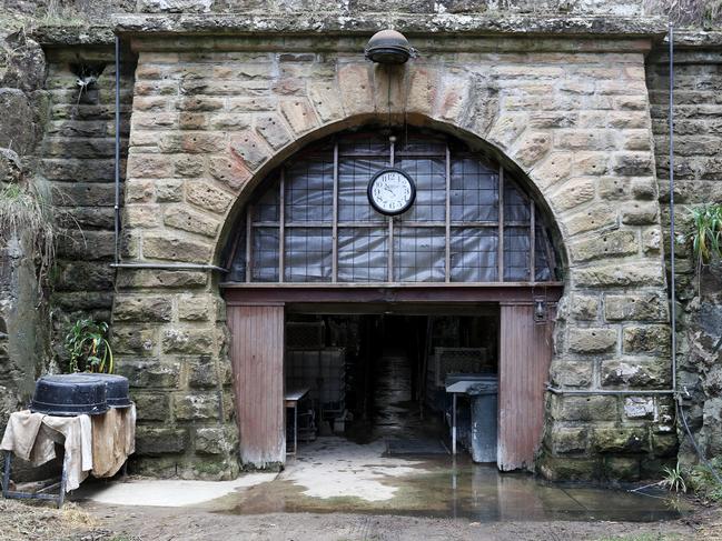 Dean and Anita Smith hope to convert their oyster mushroom farm in an old train tunnel on the outskirts of Hobart into a viable agritourism venture. Picture: LUKE BOWDEN