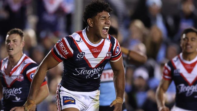 Siua Wong scored that massive try. Photo by Mark Metcalfe/Getty Images