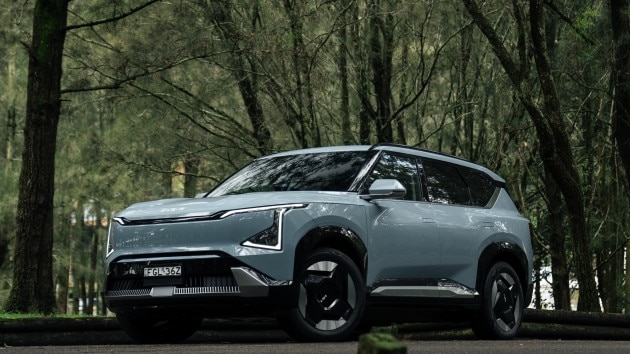 The Kia EV5 long-range SUV offers up to 555km of range. Picture: Supplied