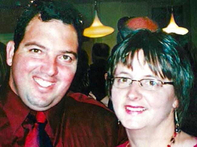 #####CHANNEL 9 / TOOWOOMBA CHRONICLE PIC#### Geoff and Leanne Sleba . Leane was shot dead by her husband hunting a snake at Kingsthorpe.