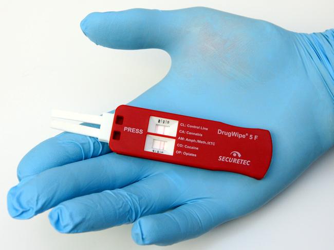 A Securetec drug testing kit