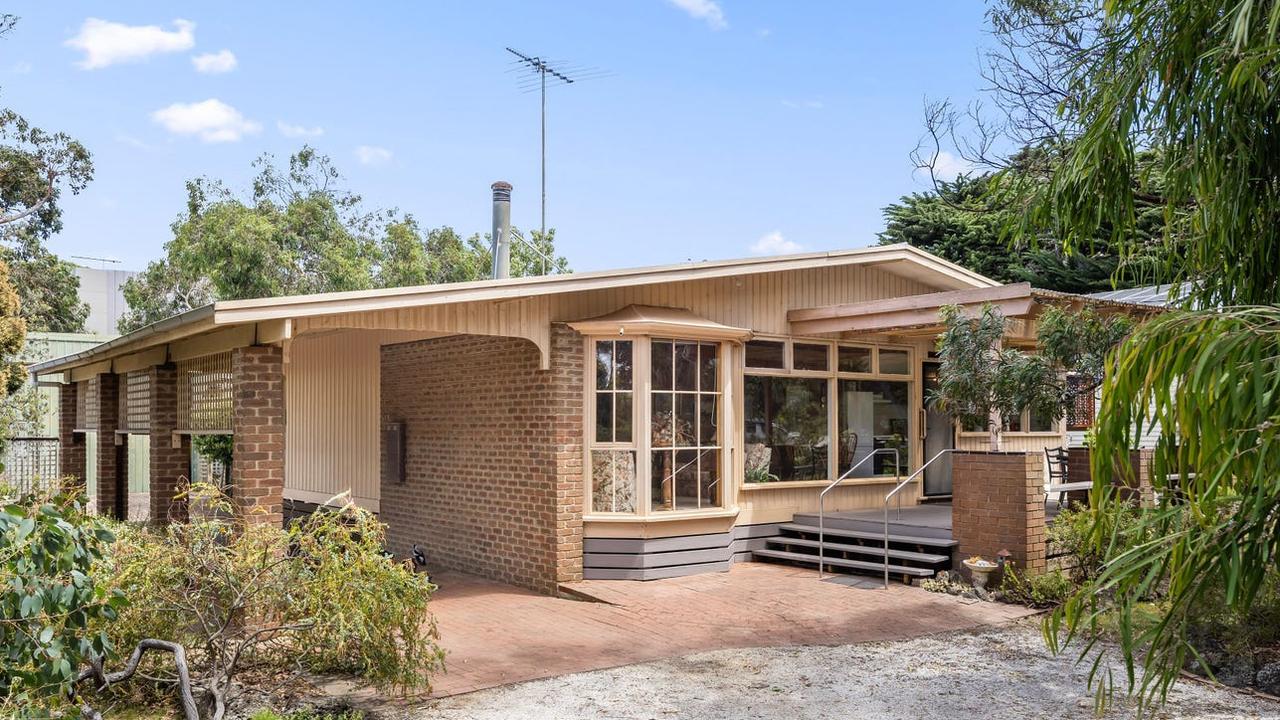 The three-bedroom house at 14 McMillan St, Anglesea, has been in the same family since it was built in 1960. It’s now on the market with $1.65m price hopes.