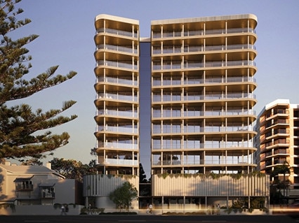 Taplin Group's proposed 12-storey apartment building at 13 Colley Terrace, Glenelg. Picture: Supplied