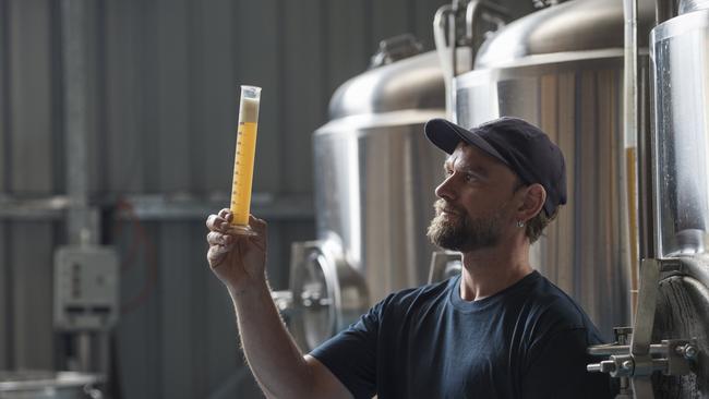 Mitta Mitta Brewing Company’s Tim Cabelka. Picture: Zoe Phillips