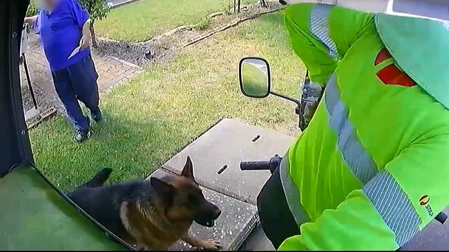 Australia Post has asked that customers secure their dogs. Picture: Supplied/Australia Post.