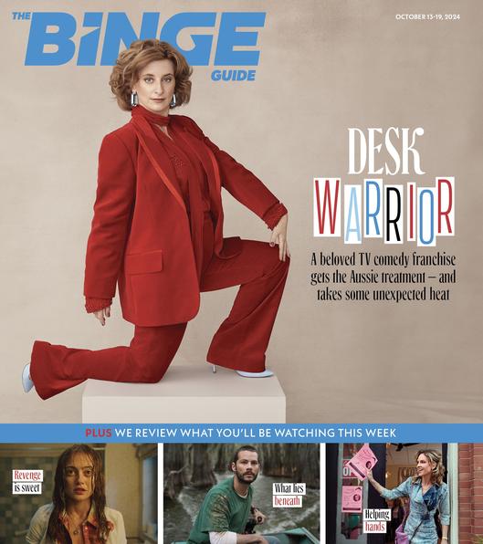 Felicity Ward is on the latest cover of The Binge Guide, out on the flip side of Stellar.