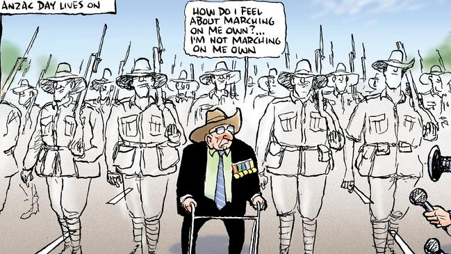 Anzac Day lives on despite the passing of many of the Diggers.