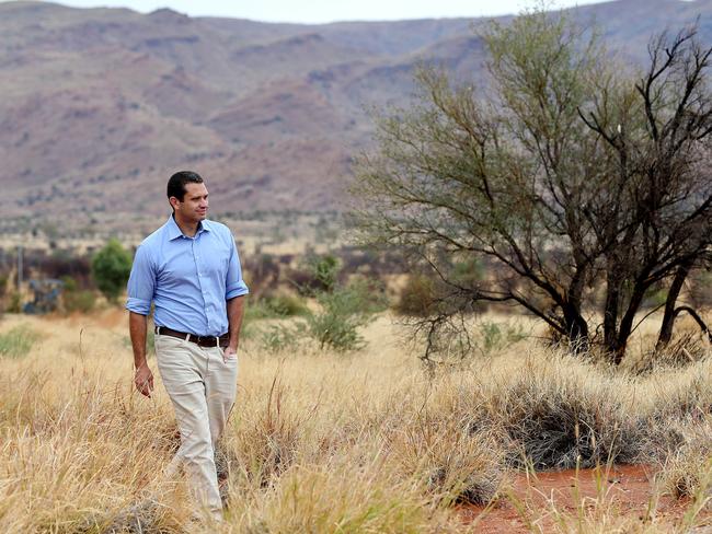 Kyam Maher on his first visit to the APY Lands in 2015.