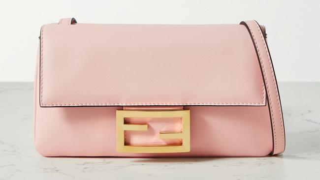 Fendi Duo Baguette leather shoulder bag, $2095, net-a-porter.com