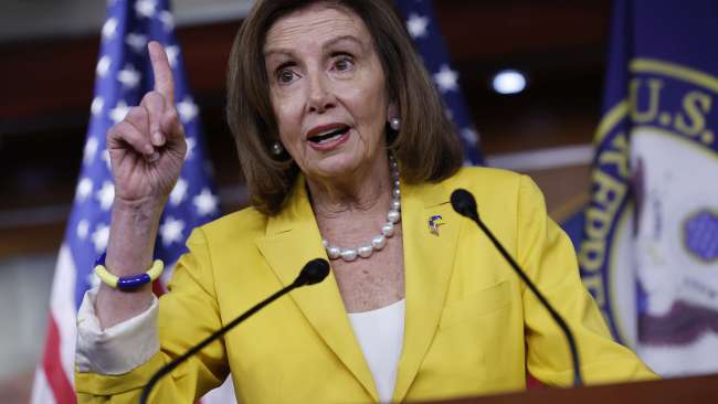 Speaker of the House Nancy Pelosi rejected two of the five Republicans proposed by the GOP for the January 6 committee, prompting House Minority Leader Kevin McCarthy to pull his list of candidates. Picture: Chip Somodevilla/Getty Images/AFP
