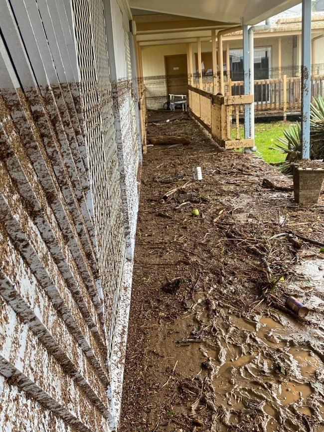 Clinic in Wujal Wujal devastated by floods. Picture: Supplied