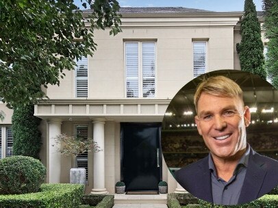 Shane Warne art - for Herald Sun realestate