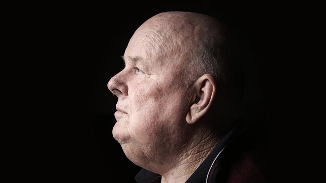 Les Murray at home in Bunyah in 2014. Picture: Nick Cubbin 