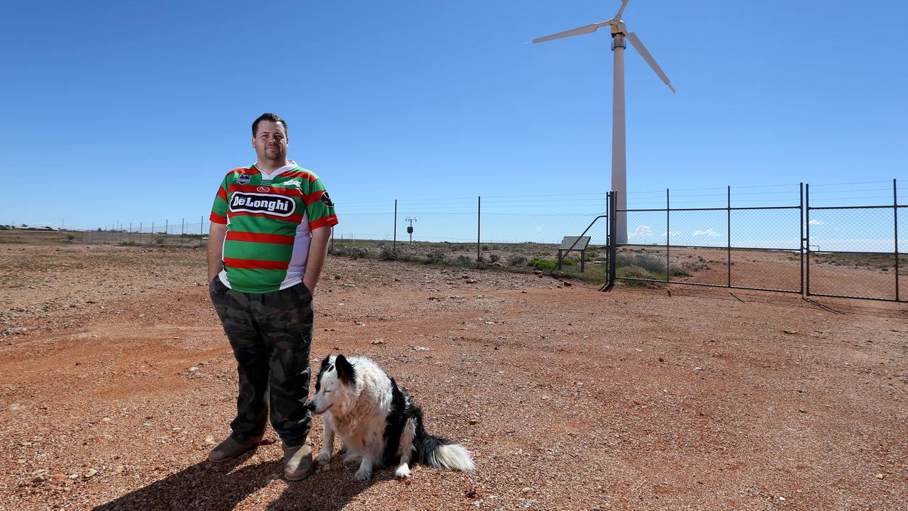 Costly relic powerless amid the outback heat at Coober Pedy The