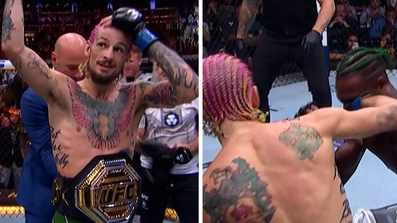 Sean O'Malley has dethroned Aljamain Sterling to become the new UFC bantamweight champion. Picture: Supplied