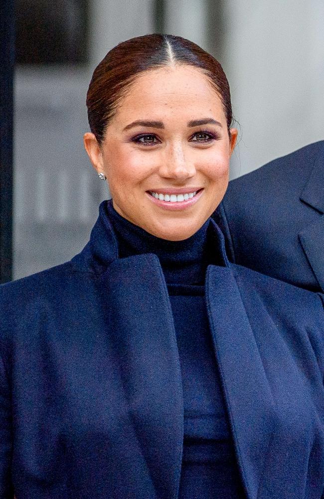 Meghan, Duchess of Sussex visits One World Observatory in New York City. Picture: AFP