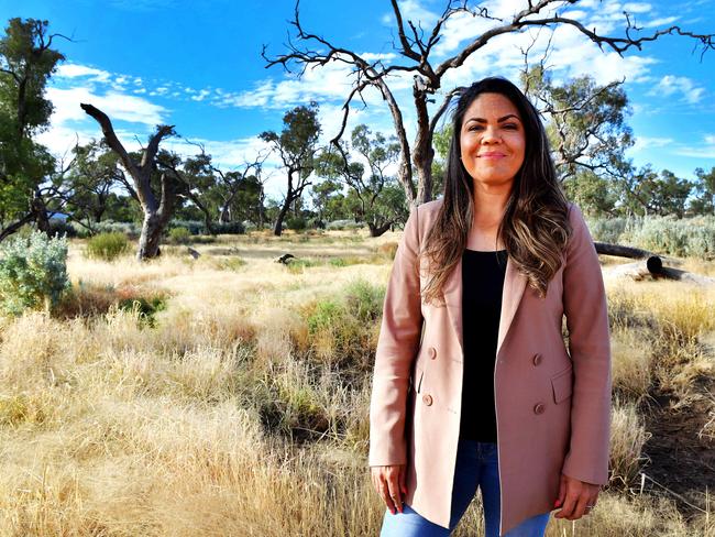 Jacinta Nampijinpa Price at Alice Springs, 23/05/2022. PHOTOGRAPH: CHLOE ERLICH