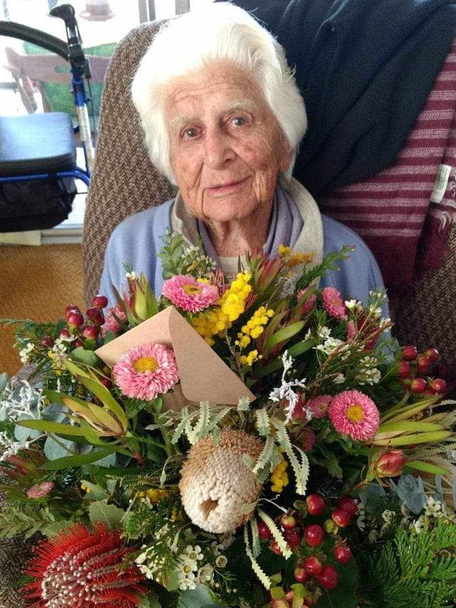 Enid Hamilton celebrated her 100th birthday. Photo: Contributed / Lorene Long