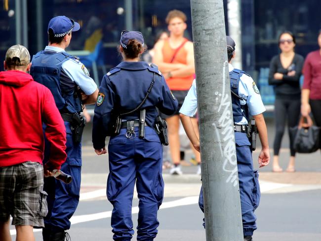 Police regularly patrol shopping centres in western Sydney.