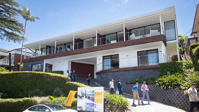 Skyrocketing interest rates could finally take their toll on Sydney home prices in 2024. Picture: Julian Andrews.