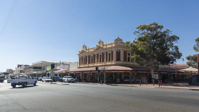 Argent Street in Broken Hill, NSW.