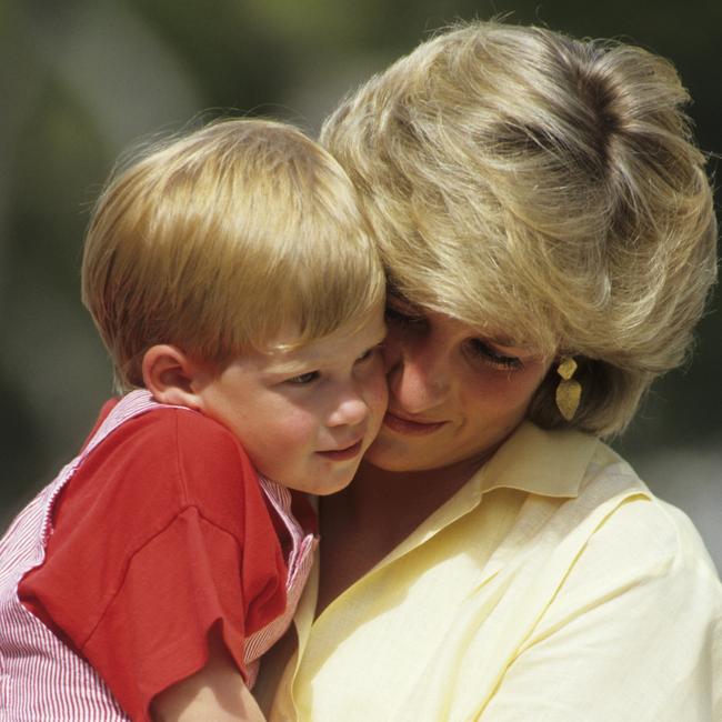 Diana’s biographer Andrew Morton revealed how the Harry maintains a bond with his late mother. Picture: Georges De Keerle/Getty Images.