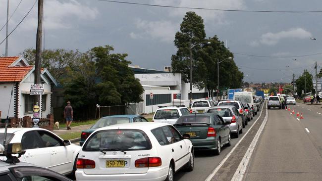 Just another day on Parramatta Rd...